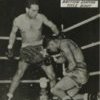 Dave Sands, British Empire Title Bout, England, 1949. NLA